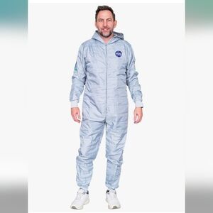 MAD Engine Astro Dude Light Gray NASA-Inspired Suit Size Large